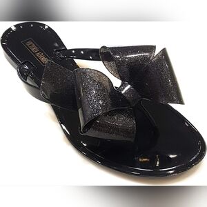 Jelly Bow Thong Sandals